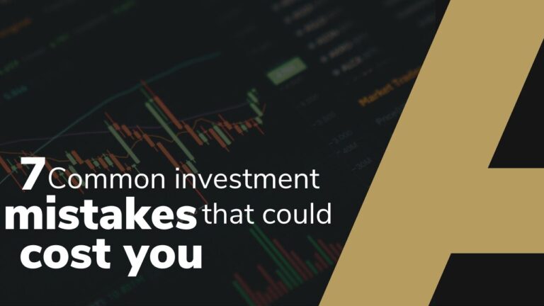 7 Common Investing Mistakes That Could Cost You