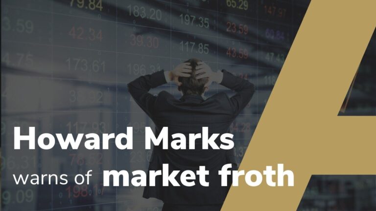Howard Marks warns of market froth