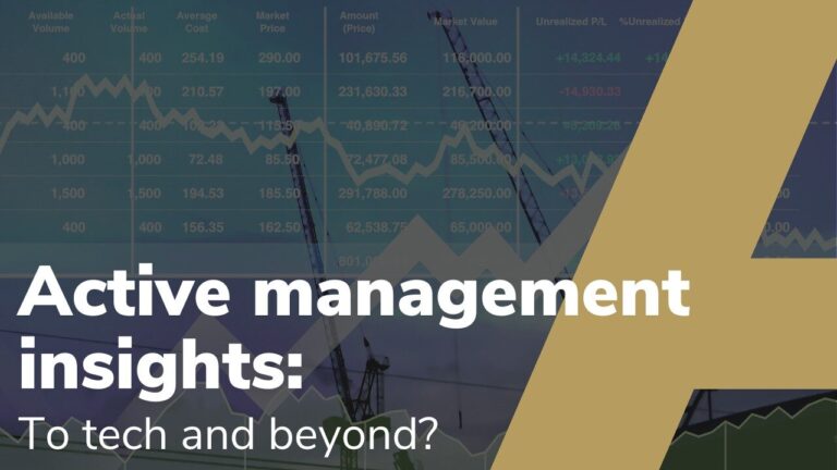Active management insights: To tech and beyond?