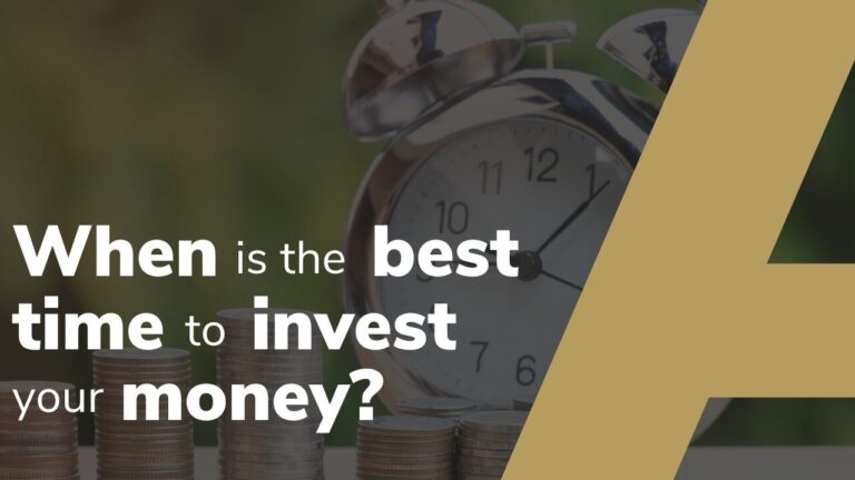 When is the best time to invest your money?