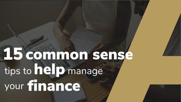 15 Common Sense Tips to Help Manage your Finance AI:The only thing certain is that nothing is certain