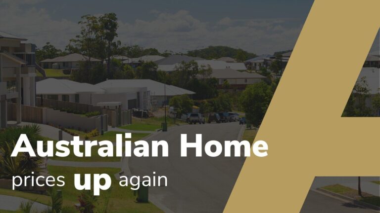 Australian Home Prices Up Again
